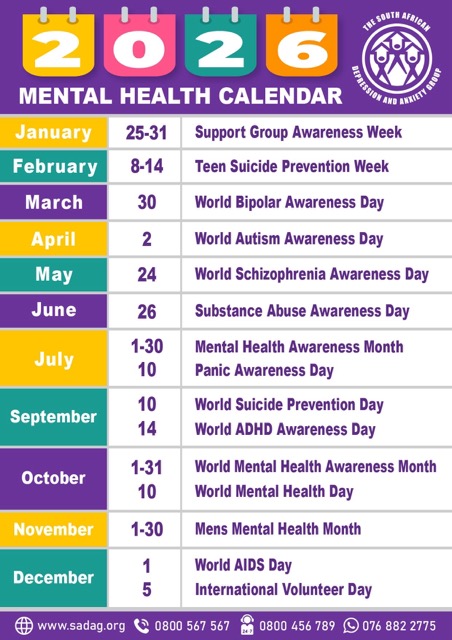 2023 Mental Health Calendar