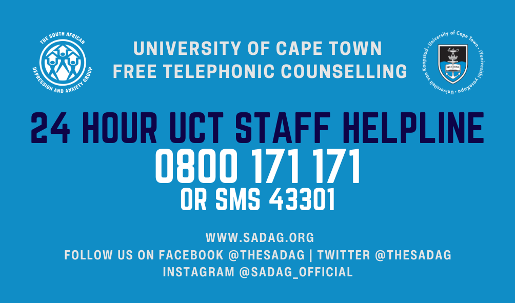 Uct Staff Helpline