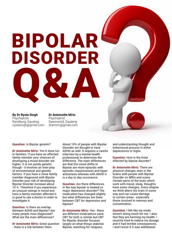 bipolar disorder qa1