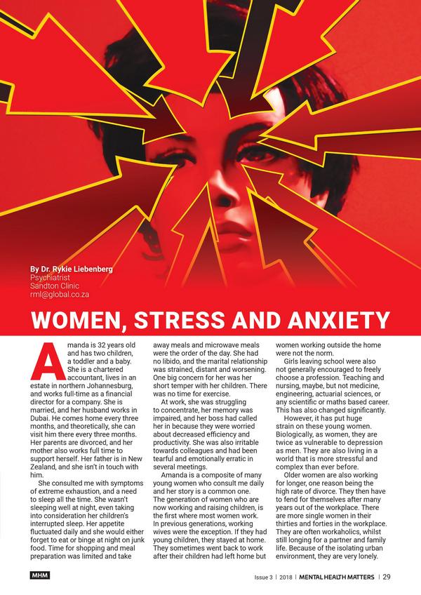 women stress anxiety 1